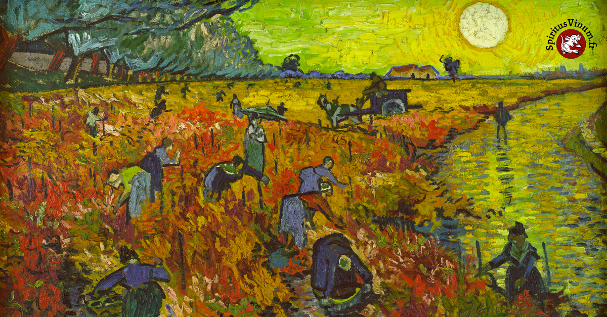 LA VIGNE ROUGE, Vincent van Gogh (1853-1890) - 1888 - Huile sur toile, 75 x 93 cm - Musée des beaux-arts Pouchkine, Moscou