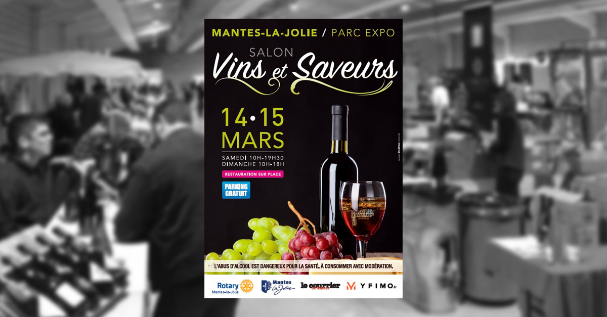Salon Vins & Saveurs 2026 : un week-end de dégustations à Mantes-la-Jolie