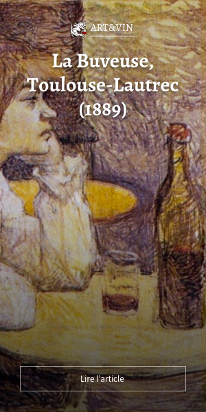 Art & Vin - La Buveuse, Toulouse-Lautrec (1889)