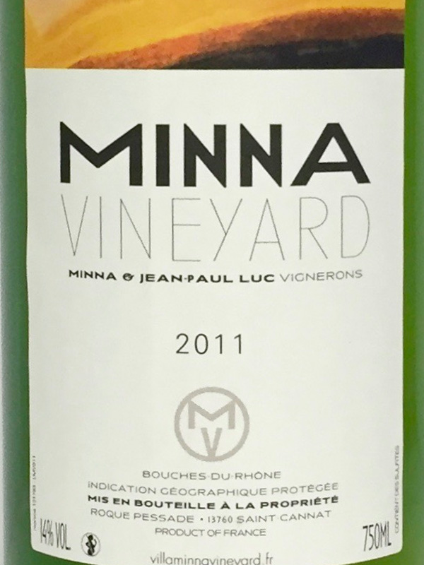 Villa Minna Vineyard, 2011 (Blanc)