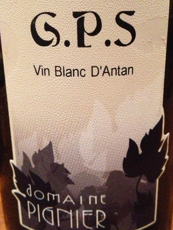 Domaine Pignier, GPS Vin blanc d'Antan, 2016 (Blanc)