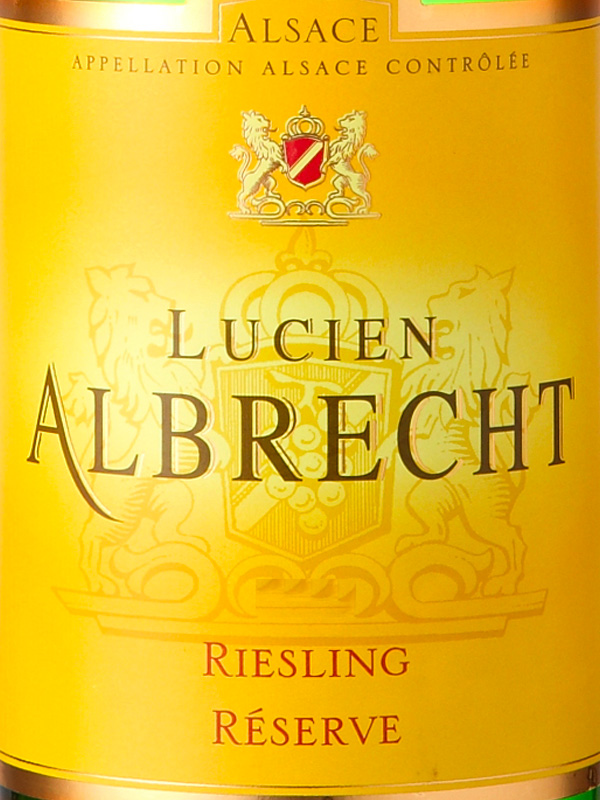 Alsace, Lucien Albrecht, Réserve, 2015 (Blanc) 