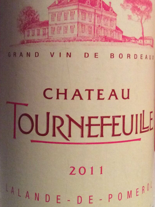 Château Tournefeuille, 2011 (Rouge)