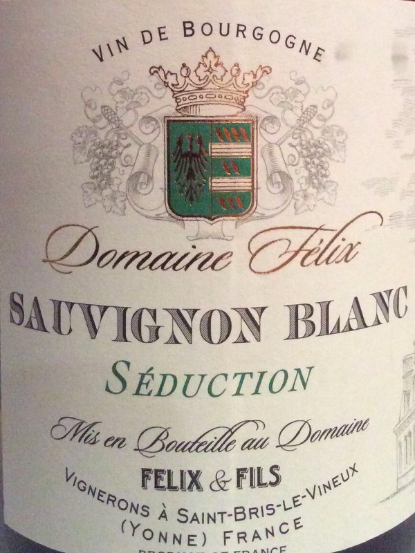 Domaine Félix & Fils, Séduction, 2014 (Blanc)