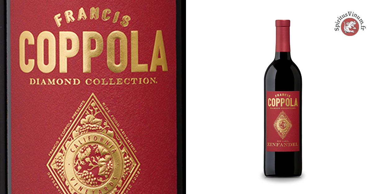 Francis Ford Coppola Winery, Red Label Zinfandel, 2016 (Rouge)