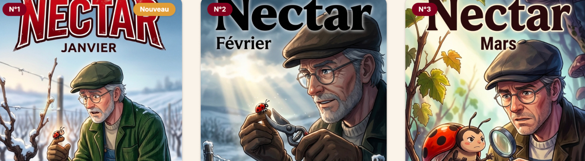 La minute vin.fr : NECTAR, le mange de Phil pour suivre le calendrier de la vigne